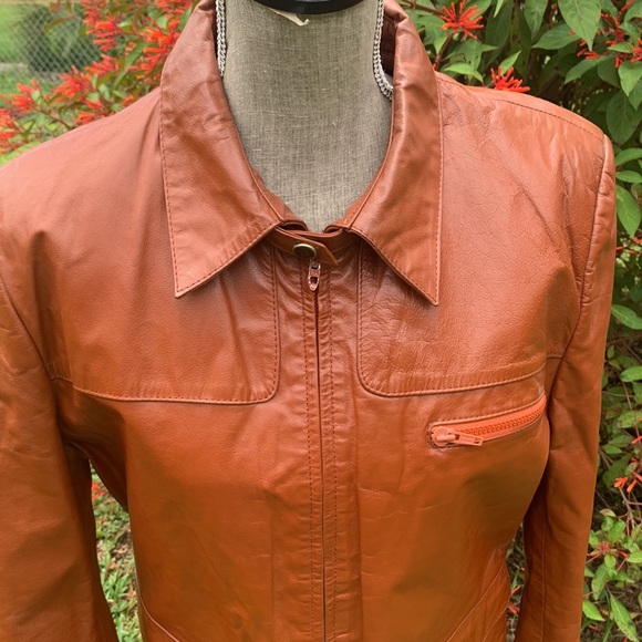 Vintage Garrett Men’s Leather Jacket - Picture 2 of 16